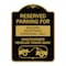 Signmission Reserved Parking for Building Maintenance Personnel Only Unauthorized Vehicles Towed, BG-1824-23129 A-DES-BG-1824-23129 - alternate 1
